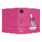Girl's Personalized Recipe Binder Illustrated