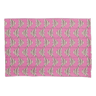 Girls pink fish pattern pillowcase
