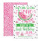Girls Pink Green One In A Melon 1st Birthday