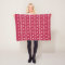 Girl's Pink Monogram Pattern Stars