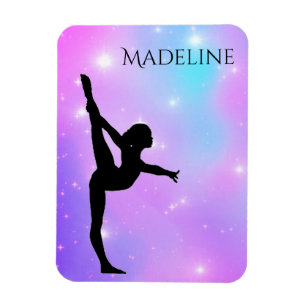 Girls Purple Gradient   Magnet