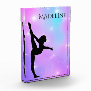 Girls Purple Gradient Photo Block