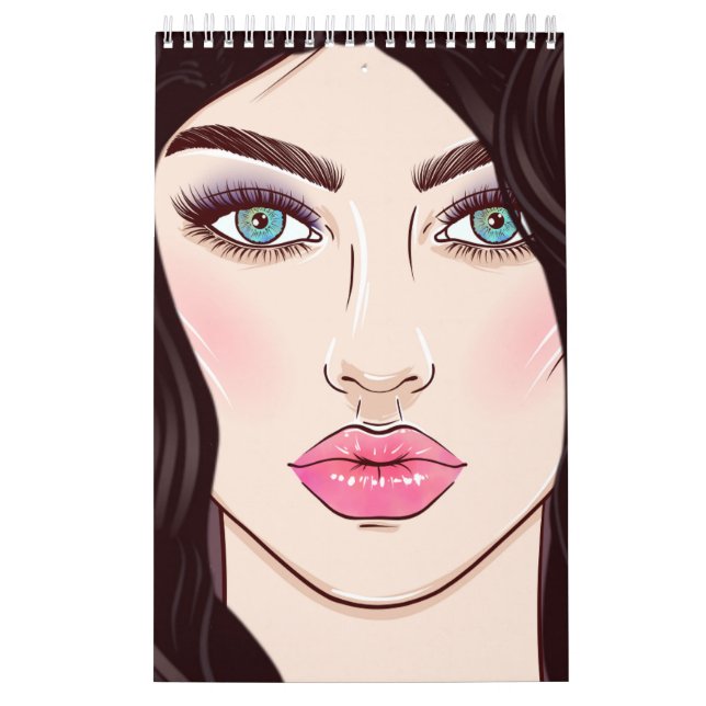 girls quotes editable calendar  (Cover)