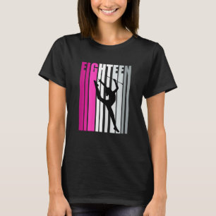 Girls Rhythmic Gymnastics 18th Birthday Baton Twir T-Shirt