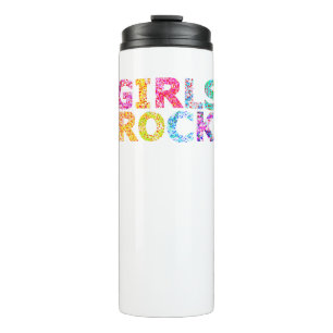 Girls Rock Design Empowering Spirit for Women ERA  Thermal Tumbler