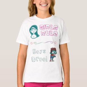 Girls Rule - Boys Drool T-Shirt