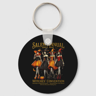 Girls Salem Annual Since 1692 Witches' Convention Keychain