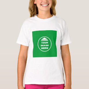 Girls' Shirt- - Personalized - Add Image / Text T-Shirt
