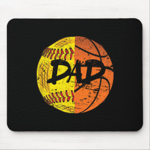 Girls Sketll Softll Funny Dad Mouse Pad
