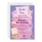 Girls Slumber Party Sleepover Pajama Invitation