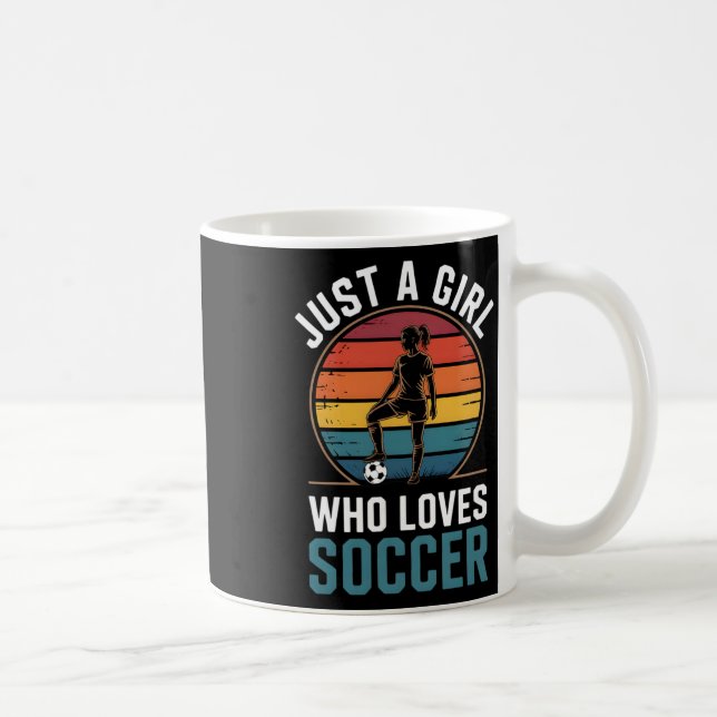 Girls Soccer _2  Coffee Mug (Right)