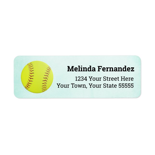 Girls Softball Sports Logo (Front)