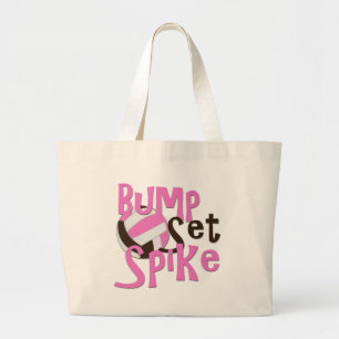 Girls Sports Large Tote Bag