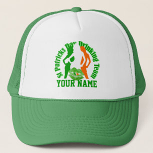 Girls St Patrck's day drinking team Trucker Hat