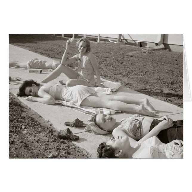 Girls Sunbathing, 1943 (Front Horizontal)