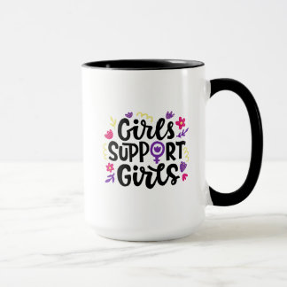 Girls Support Girls Mug