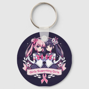 Girls Supporting girls Keychain