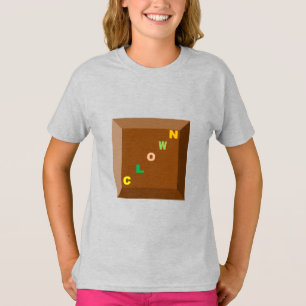 Girls T-Shirt ash DESIGN CLOWN