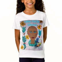Girls T-Shirt, I wear Teal for Shannan