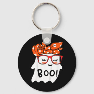 Girls Toddler Happy Halloween Ghost With Bandana S Keychain