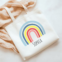 Girls Trendy Whimsical Rainbow Cartoon Name Kids