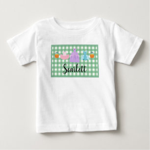 Girls Trick or Treat Halloween Costume Trio Baby T-Shirt