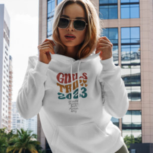Girl's Trip 2023 Customizable Colours and Text Hoodie