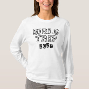 Girls Trip 2023 Girls Weekend Vacation T-Shirt