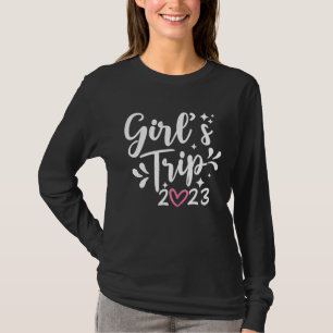 Girls Trip 2023 Weekend Party Girl Matching Family T-Shirt