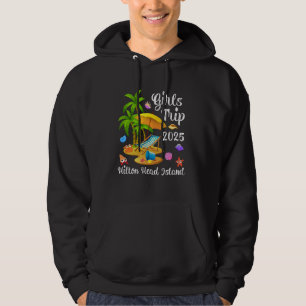 Girls Trip 2025 Summer South Carolina Hilton Head  Hoodie