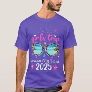 Girls Trip 2025 Summer Sunglass Florida Panama Cit T-Shirt