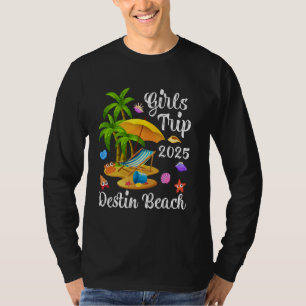 Girls Trip 2025 Summer Vacation Florida Destin Bea T-Shirt