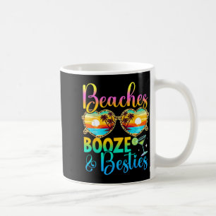 Girls trip 2026 funny matching beaches booze coffee mug