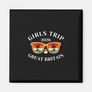 Girls Trip 2026 Great Britain Cruise Vacation Trav Magnet