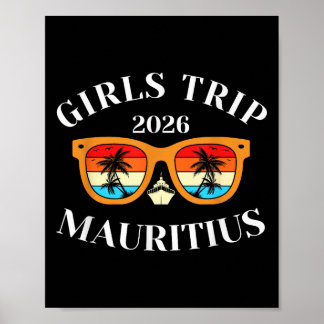 Girls Trip 2026 Mauritius Spring Break 2026 Cruise Poster