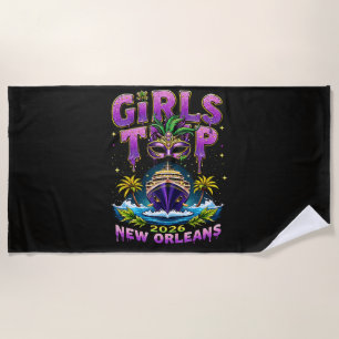 Girls Trip 2026 New Orleans Beach Towel