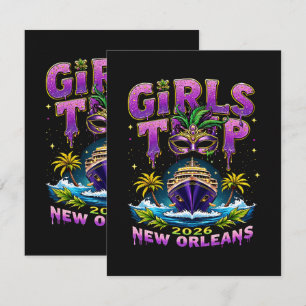 Girls Trip 2026 New Orleans Thank You Card