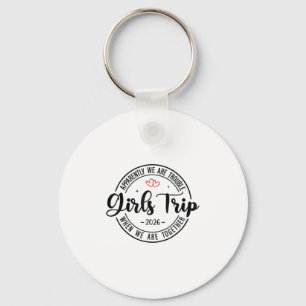 Girls Trip 2026 Womens Weekend Vacation Matching G Keychain
