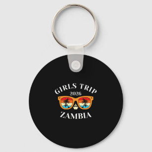 Girls Trip 2026 Zambia Spring Break 2026 Cruise Va Keychain