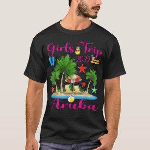 Girls Trip Aruba 2022 Sunglasses Summer Matching G T-Shirt