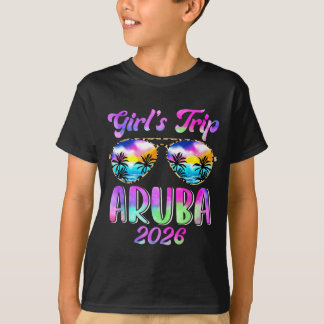 Girls Trip Aruba 2026 Summer Beach Weekend T-Shirt