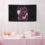 Girls Trip Cheaper Than Therapy Weekend Wine Party Banner<br><div class="desc">Girls Trip Cheaper Than Therapy Weekend Wine Party</div>
