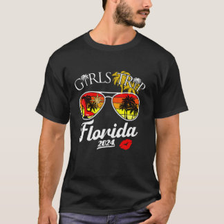 Girls Trip Florida 2024 Shirts Womens Weekend Birt
