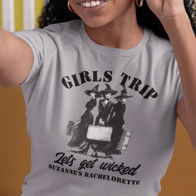 Girls Trip Halloween Witches Custom Party  T-Shirt (Creator Uploaded)