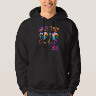 Girls Trip Key West Florida 2022 Sunglasses Summer Hoodie
