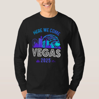 Girls Trip Las Vegas 2025 Birthday Squad Family He T-Shirt