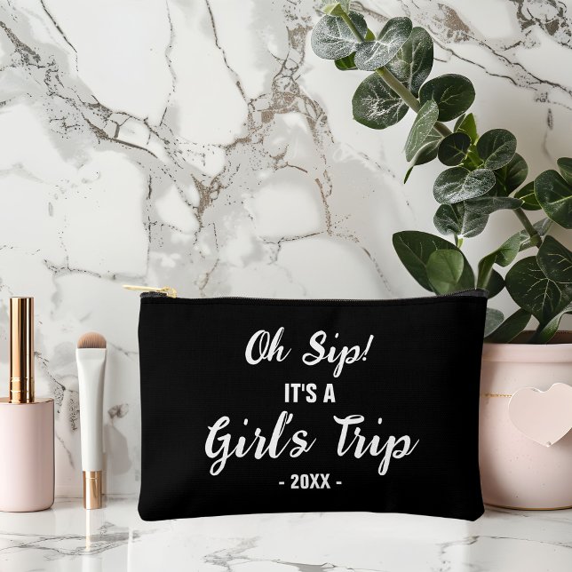 Girls Trip Makeup Weekend Summer Vacation Cosmetic Accessory Pouch (Creator Uploaded)