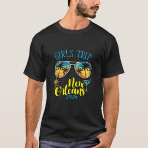 Girls Trip New Orleans 2024 Womens Weekend Birthda T-Shirt