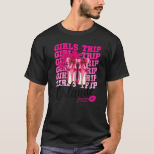 Girls Trip Orlando 2023 Women Weekend Birthday Par T-Shirt