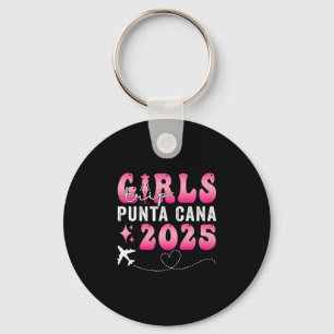 Girls Trip Punta Cana 2025 Summer Vacation Ladies Keychain